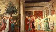 Piero della Francesca Adoration of the Holy Wood and the Meeting of Solomon and Queen of Sheba china oil painting reproduction